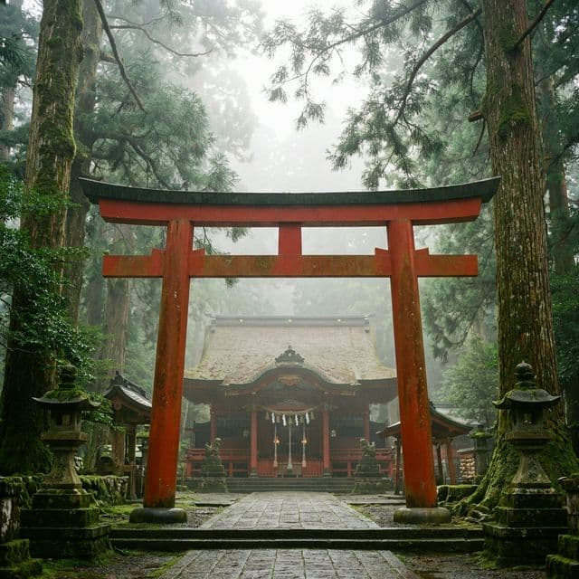 神秘の霧島神宮